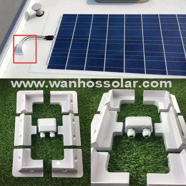ABS plastic solar mounting system