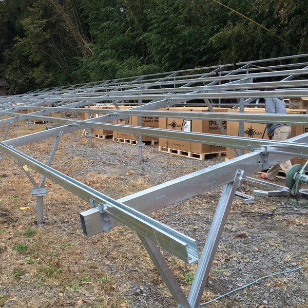 Solar Panel Ground Mount Install Solar Panel Ground Mount Install