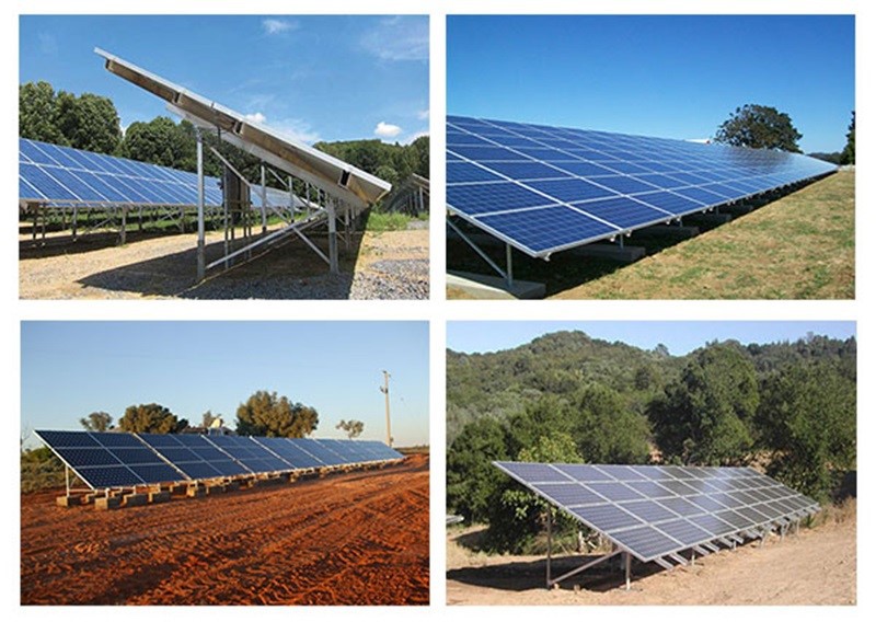 Galvanized Steel Solar Ground Mount Galvanized Steel Solar Ground Mount