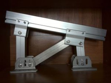 Солнечная опорная скоба алюминиевая направляющая рейка Китай