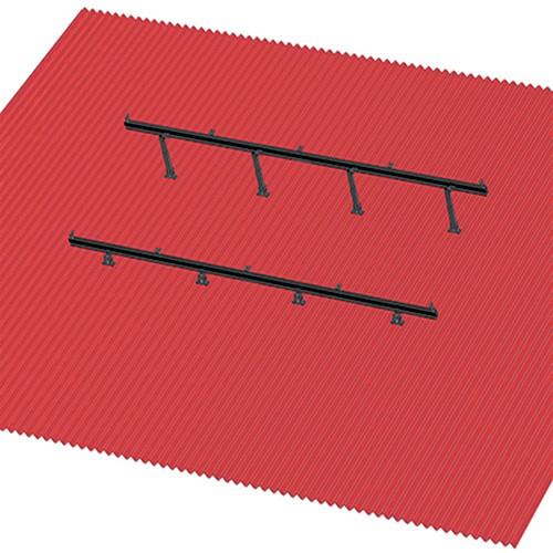Adjustable Stainless Steel Front Support Leg/Rear Leg For Tile Roof Solar Panel Mounting