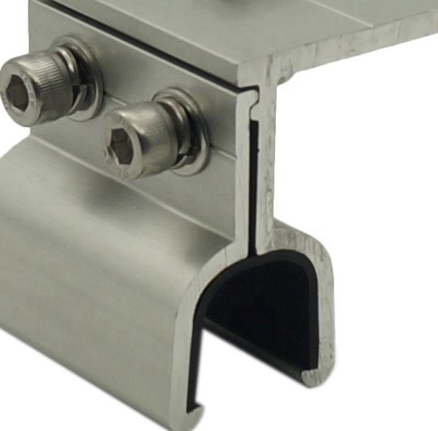 Aluminium Clip Lock For Solar Mounting Structure