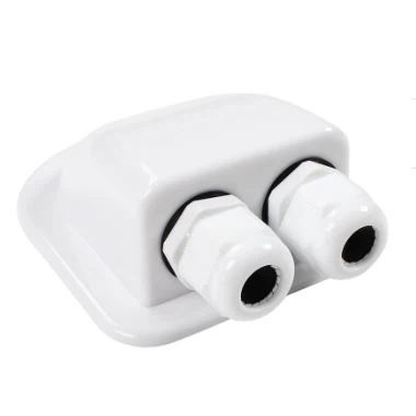 ABS Solar Double Cable Entry Gland For RV