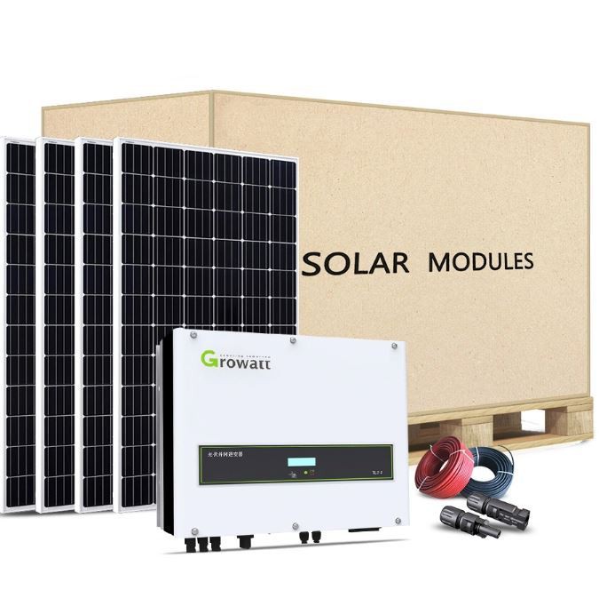 On-Grid System Solar Panels
