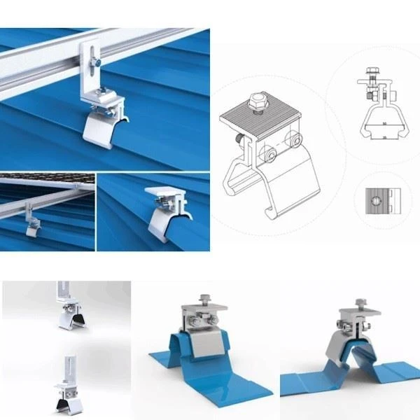 PV Clamp for Metal Corrugated Rooftop 04