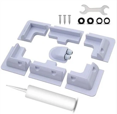 Кронштейн из АБС-пластика Солнечная панель Крепление без сверления