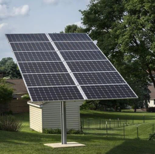 Solar Energy Systems Home Pole Mount Solar Panel Stand Structure Solar Water Pump System